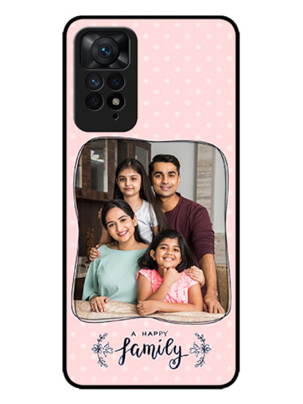 Custom Redmi Note 11 Pro Plus 5G Custom Metal Phone Case - Family With Dots Design