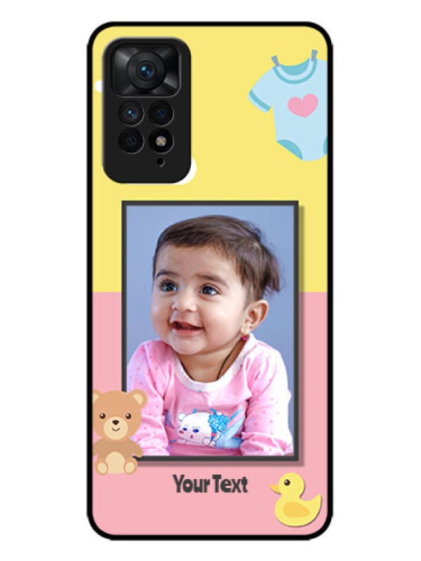 Custom Redmi Note 11 Pro Plus 5G Custom Metal Phone Case - Kids 2 Color Design