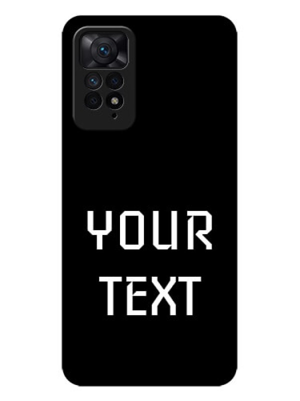 Custom Redmi Note 11 Pro Plus 5G Custom Metal Phone Case - Your Name Design