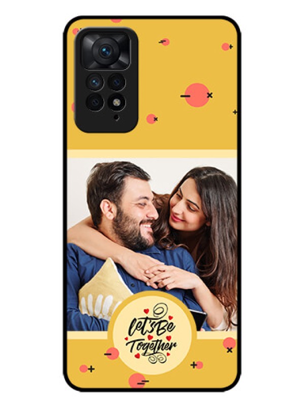 Custom Redmi Note 11 Pro Plus 5G Custom Metal Phone Case - Lets Be Together Design