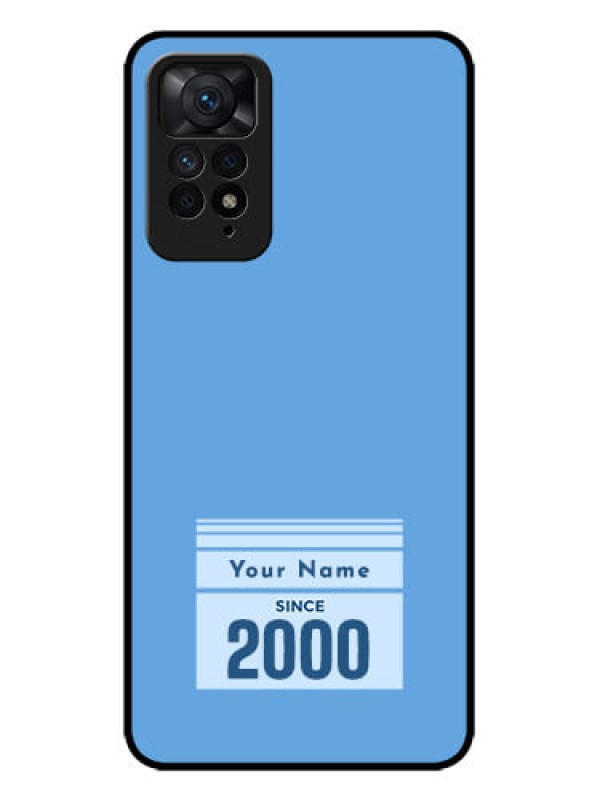 Custom Redmi Note 11 Pro Plus 5G Custom Metal Phone Case - Custom Year Of Birth Design