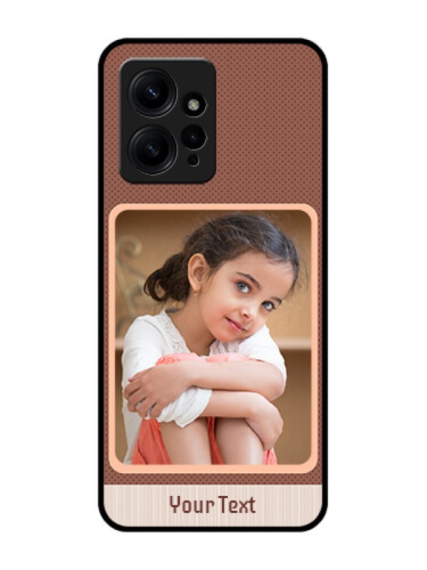 Custom Redmi Note 12 4G Custom Metal Phone CaseSimple Pic Upload Design