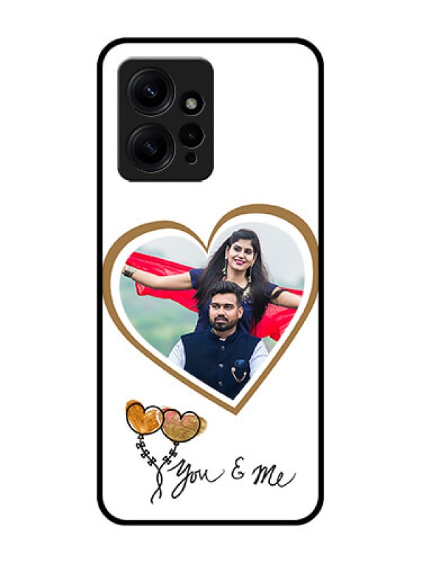 Custom Redmi Note 12 4G Custom Metal Phone CaseYou and Me Design