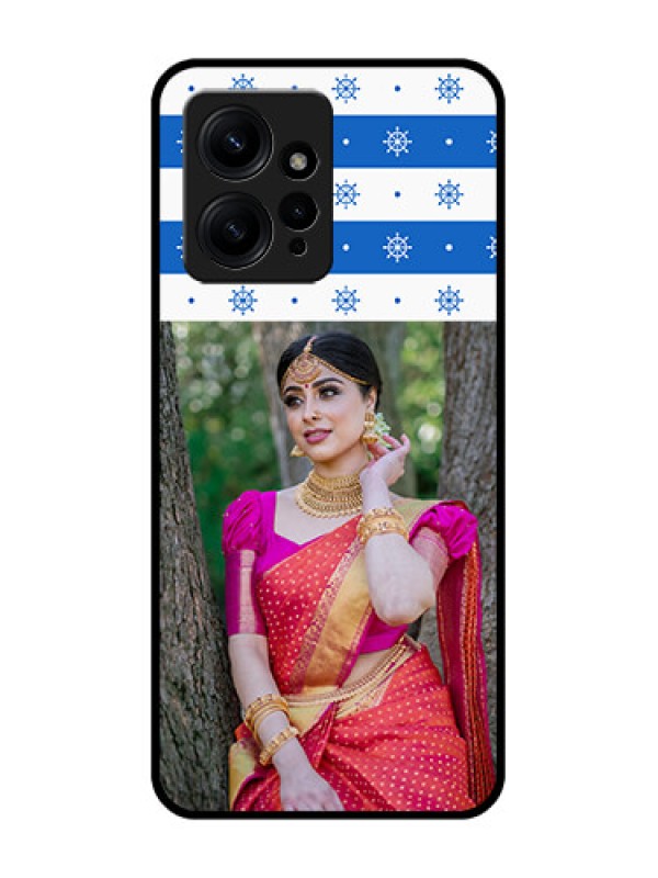 Custom Redmi Note 12 4G Custom Metal Phone CaseSnow Pattern Design