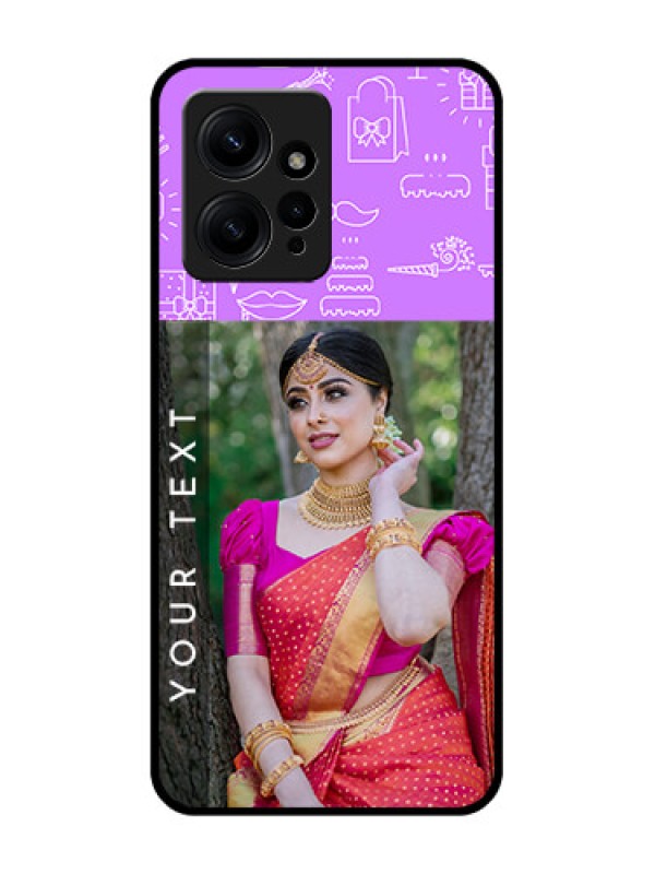 Custom Redmi Note 12 4G Custom Metal Phone CaseBirthday Icons Design