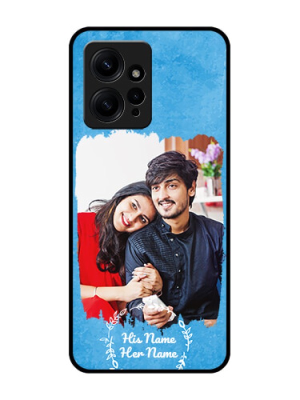 Custom Redmi Note 12 4G Custom Metal Phone CaseBlue Color Vintage Design