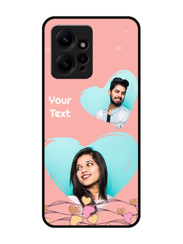 Custom Redmi Note 12 4G Custom Metal Phone CaseLove Doodle Design