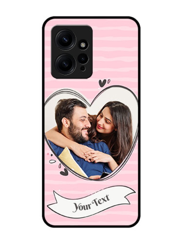 Custom Redmi Note 12 4G Custom Metal Phone CaseVintage Heart Design