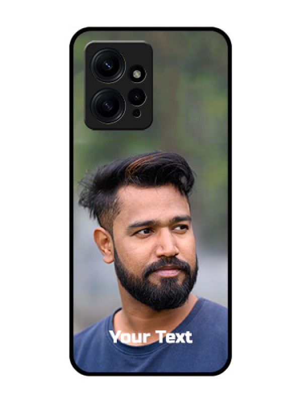 Custom Redmi Note 12 4G Custom Metal Phone CasePhoto With Text Design