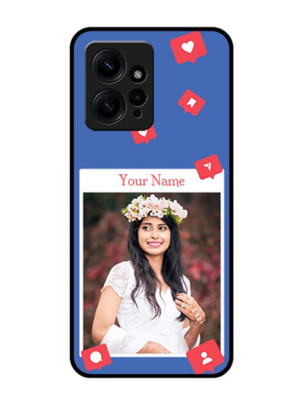 Custom Redmi Note 12 4G Custom Metal Phone CaseLike Share And Comment Design