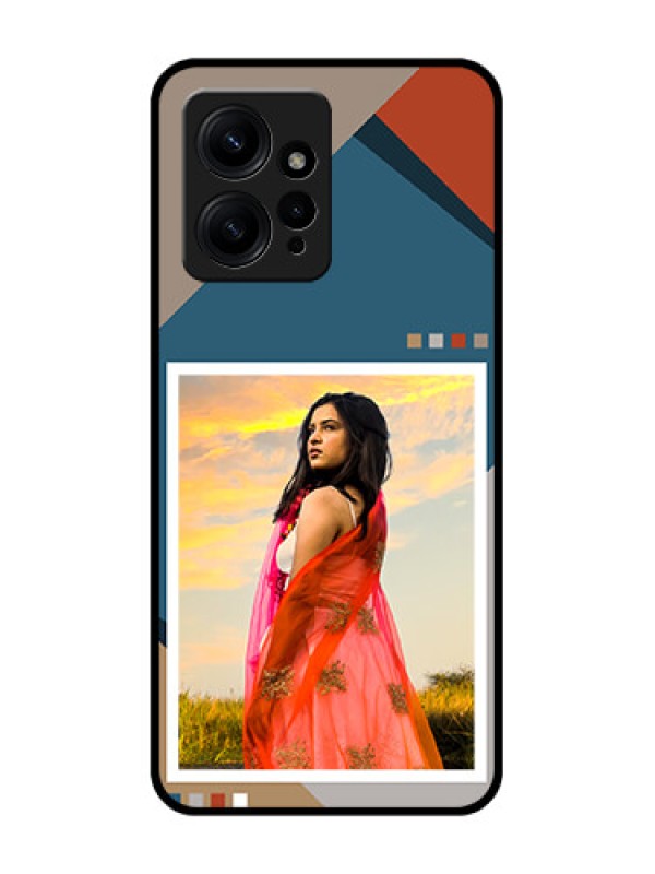 Custom Redmi Note 12 4G Custom Metal Phone CaseRetro Color Pallet Design