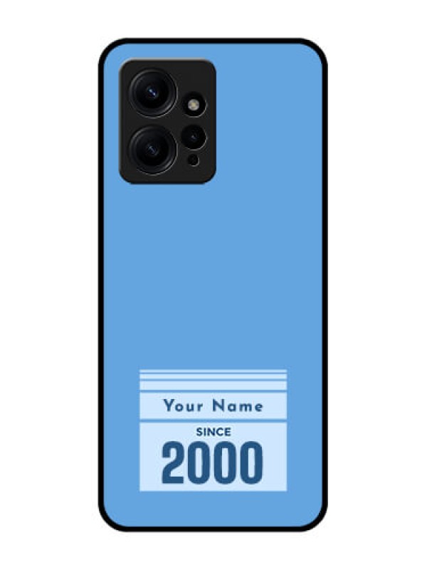 Custom Redmi Note 12 4G Custom Metal Phone CaseCustom Year Of Birth Design