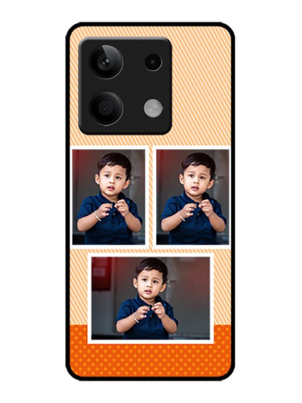 Custom Redmi Note 13 5G Custom Metal Phone CaseBulk Photos Upload Design