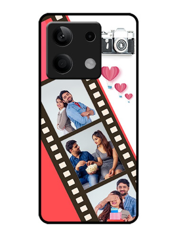 Custom Redmi Note 13 5G Custom Metal Phone Case3 Image Holder With Film Reel