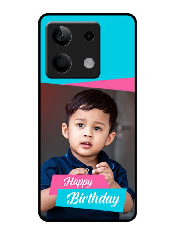 Custom Redmi Note 13 5G Custom Metal Phone CaseImage Holder With 2 Color Design