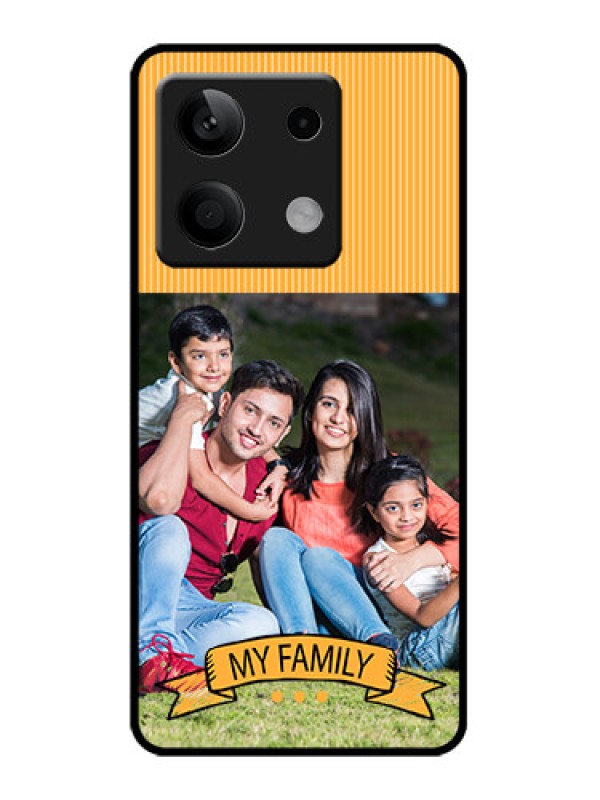 Custom Redmi Note 13 5G Custom Metal Phone CaseMy Family Design
