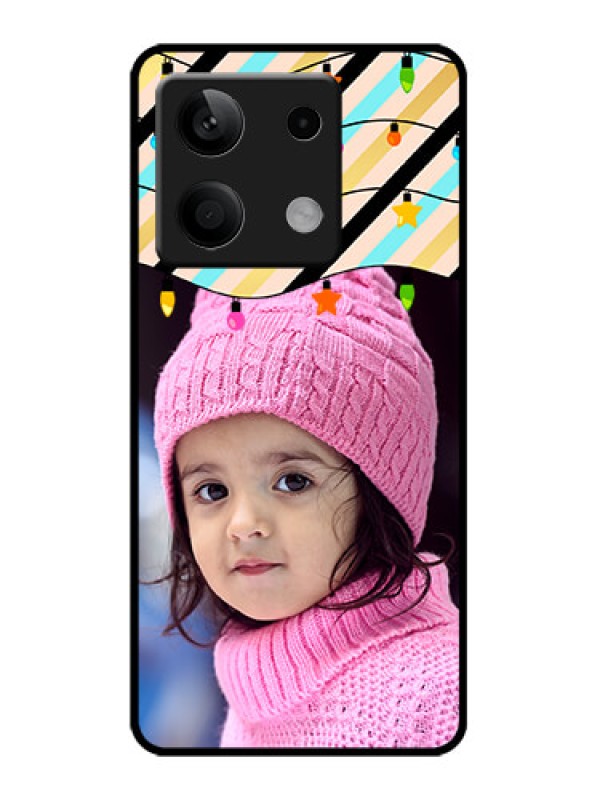 Custom Redmi Note 13 5G Custom Metal Phone CaseLights Hanging Design