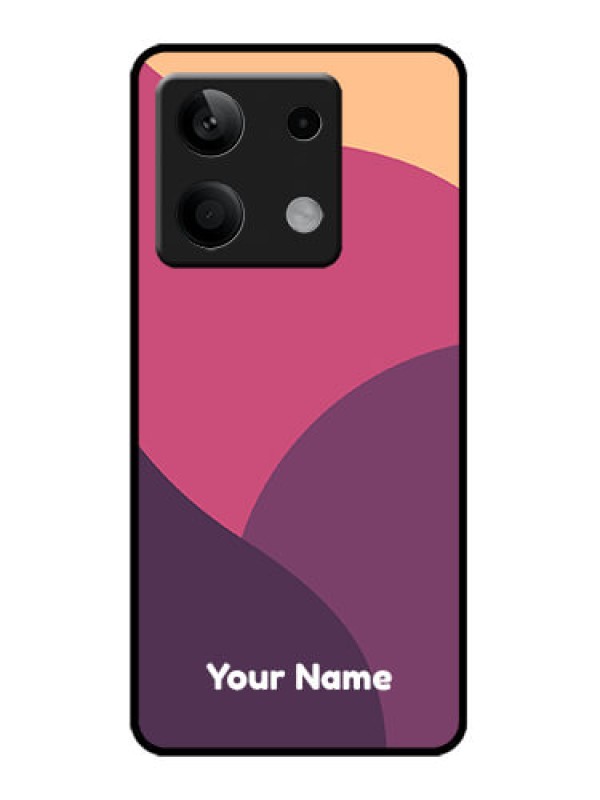 Custom Redmi Note 13 5G Custom Metal Phone CaseMixed Multi - Colour Abstract Art Design
