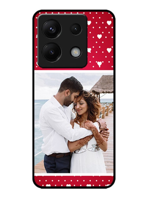 Custom Redmi Note 13 Pro 5G Custom Metal Phone CaseHearts Mobile Case Design