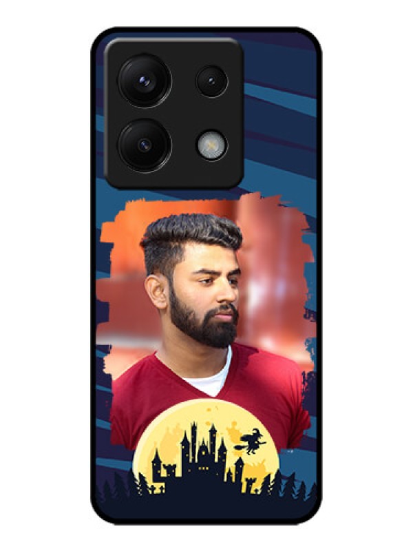 Custom Redmi Note 13 Pro 5G Custom Metal Phone CaseHalloween Witch Design