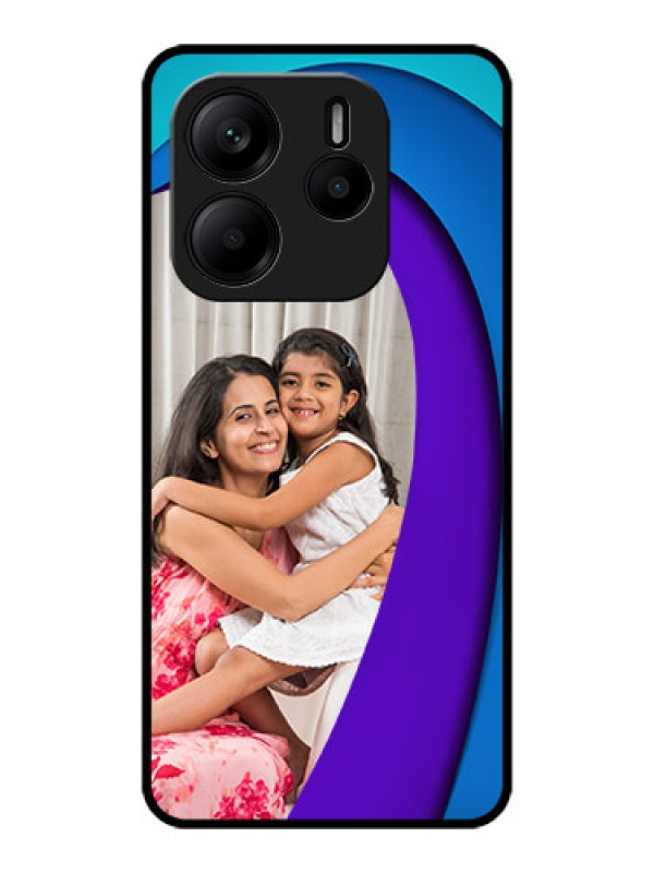 Custom Redmi Note 14 5G Custom Metal Phone CaseSimple Pattern Design