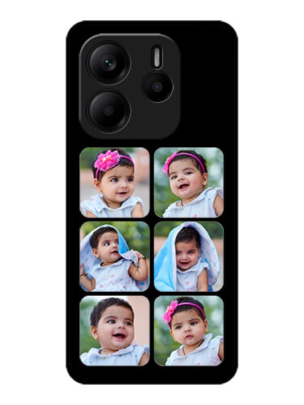 Custom Redmi Note 14 5G Custom Metal Phone CaseMultiple Pictures Design