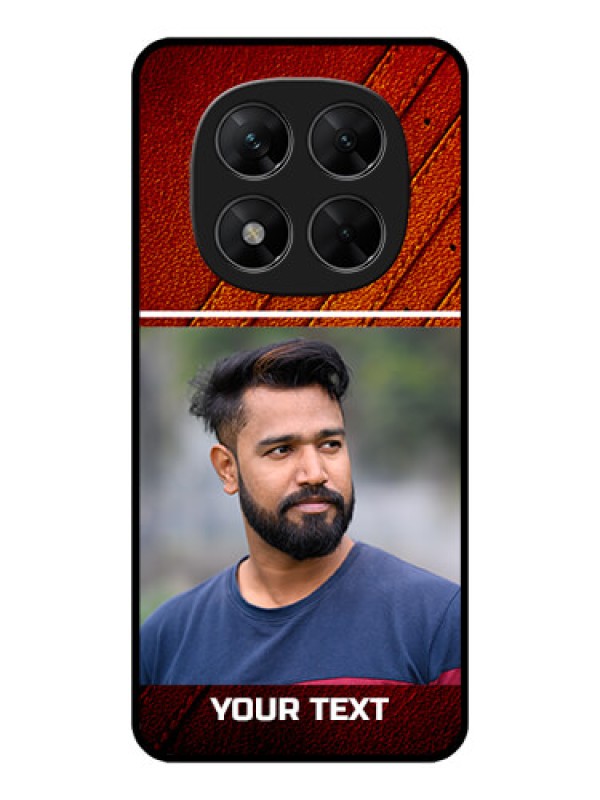 Custom Redmi Note 14 Pro 5G Custom Metal Phone CaseLeather Phone Case Design