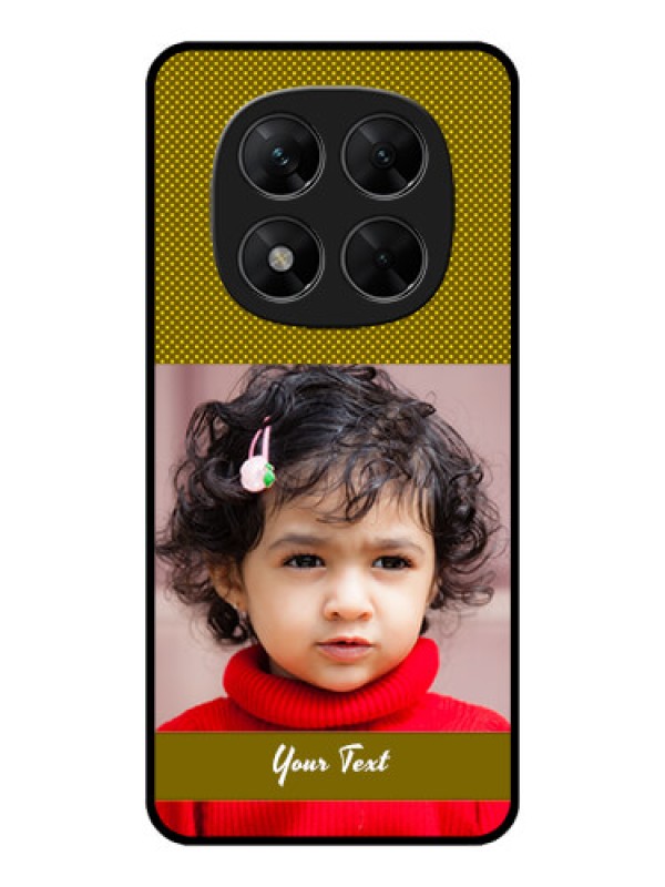 Custom Redmi Note 14 Pro 5G Custom Metal Phone CaseSimple Green Color Design