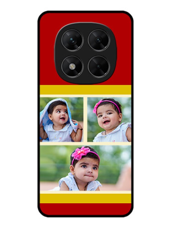 Custom Redmi Note 14 Pro 5G Custom Metal Phone CaseMultiple Pic Upload Design