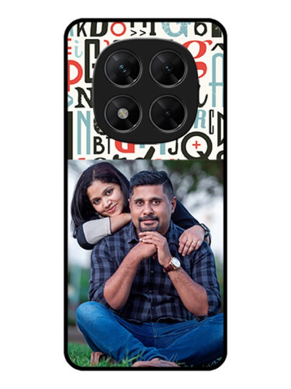 Custom Redmi Note 14 Pro 5G Custom Metal Phone CaseAlphabet Design