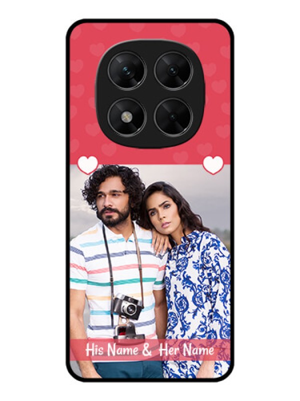 Custom Redmi Note 14 Pro 5G Custom Metal Phone CaseSimple Love Design