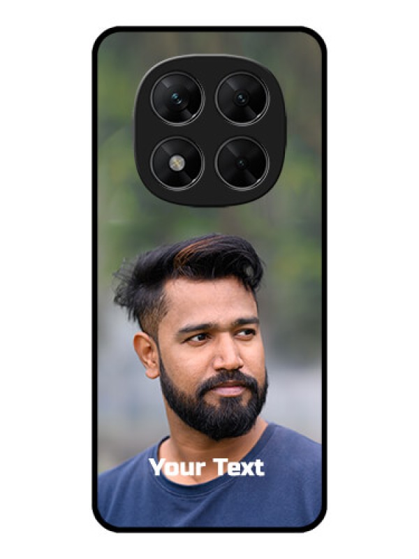 Custom Redmi Note 14 Pro 5G Custom Metal Phone CasePhoto With Text Design
