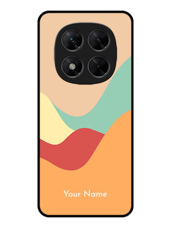Custom Redmi Note 14 Pro 5G Custom Metal Phone CaseOcean Waves Multi - Colour Design