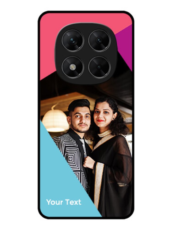 Custom Redmi Note 14 Pro 5G Custom Metal Phone CaseStacked Triple Colour Design