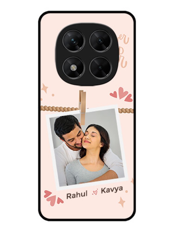 Custom Redmi Note 14 Pro 5G Custom Metal Phone CaseForever And Ever Love Design