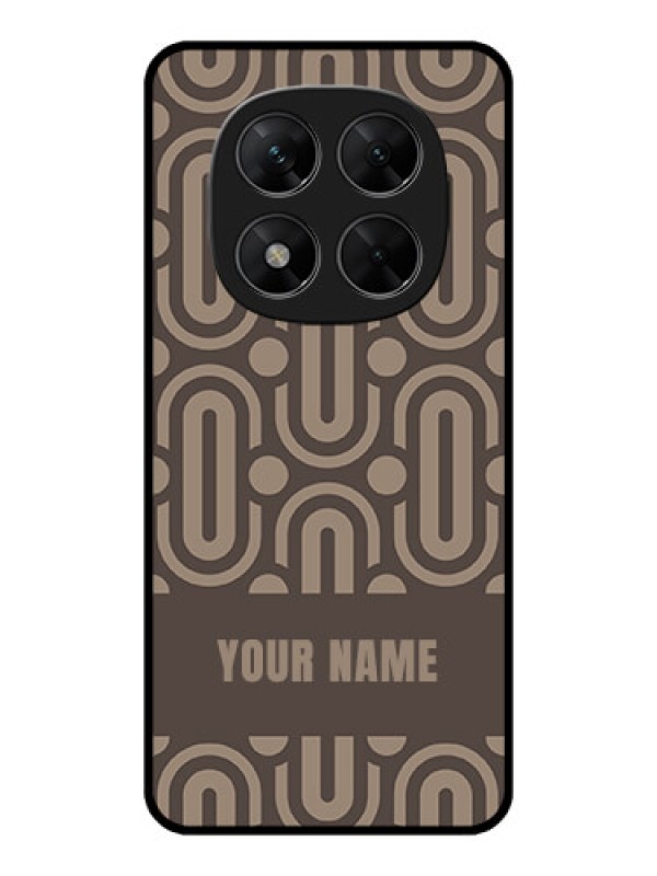 Custom Redmi Note 14 Pro 5G Custom Metal Phone CaseCaptivating Zero Pattern Design