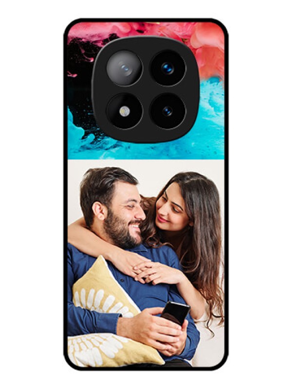 Custom Redmi Note 14 Pro Plus 5G Custom Metal Phone CaseQuote With Acrylic Painting Design
