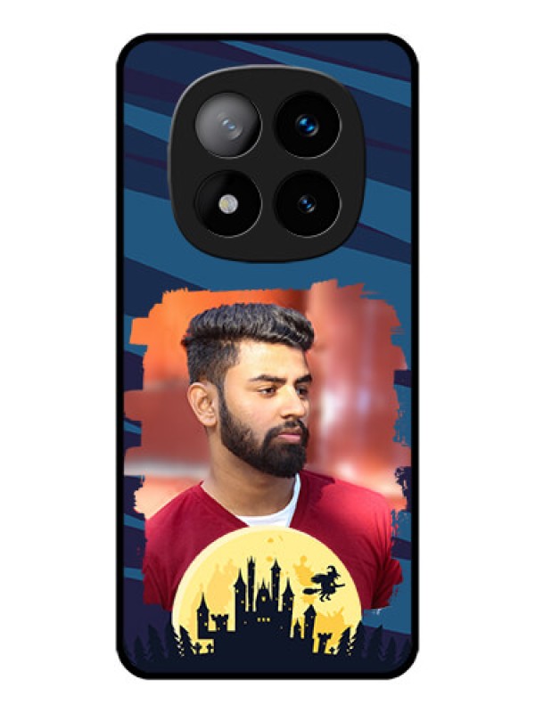 Custom Redmi Note 14 Pro Plus 5G Custom Metal Phone CaseHalloween Witch Design
