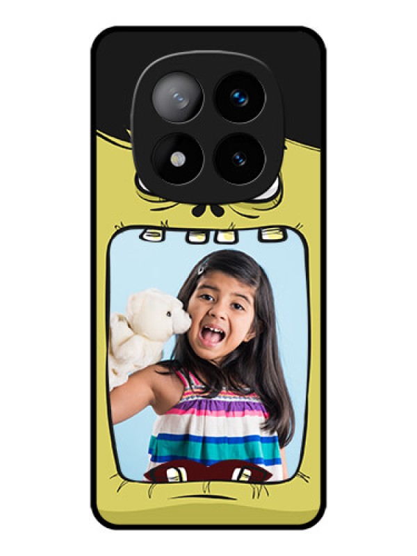 Custom Redmi Note 14 Pro Plus 5G Custom Metal Phone CaseCartoon Monster Back Case Design