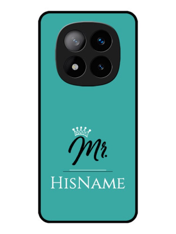 Custom Redmi Note 14 Pro Plus 5G Custom Metal Phone CaseMr With Name Design
