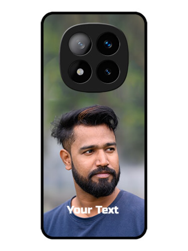 Custom Redmi Note 14 Pro Plus 5G Custom Metal Phone CasePhoto With Text Design
