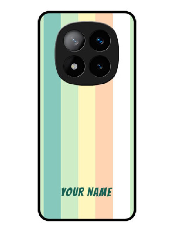 Custom Redmi Note 14 Pro Plus 5G Custom Metal Phone CaseMulti - Colour Stripes Design