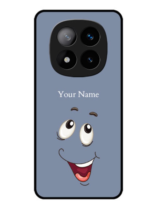 Custom Redmi Note 14 Pro Plus 5G Custom Metal Phone CaseLaughing Cartoon Face Design