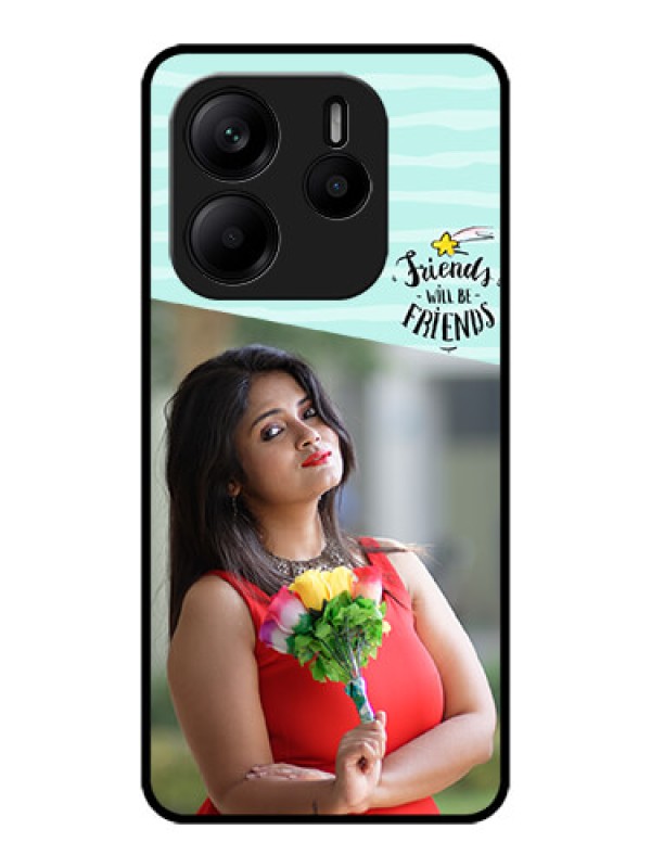 Custom Redmi Note 14 SE 5G Custom Metal Phone Case - Friends Picture Icon Design
