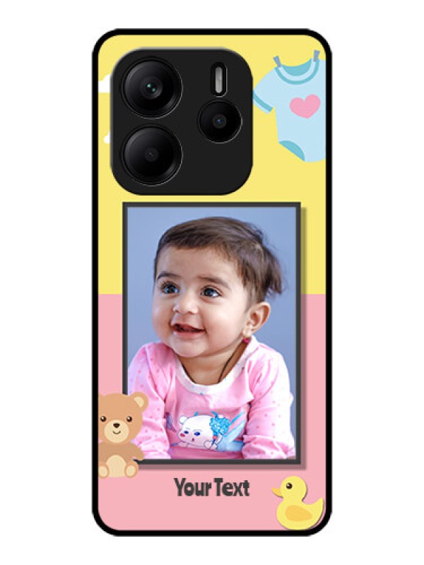 Custom Redmi Note 14 SE 5G Custom Metal Phone Case - Kids 2 Color Design
