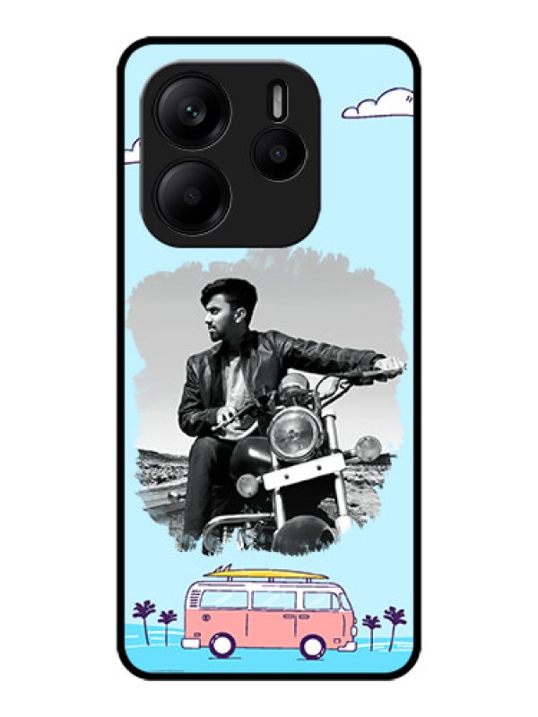 Custom Redmi Note 14 SE 5G Custom Metal Phone Case - Travel & Adventure Design