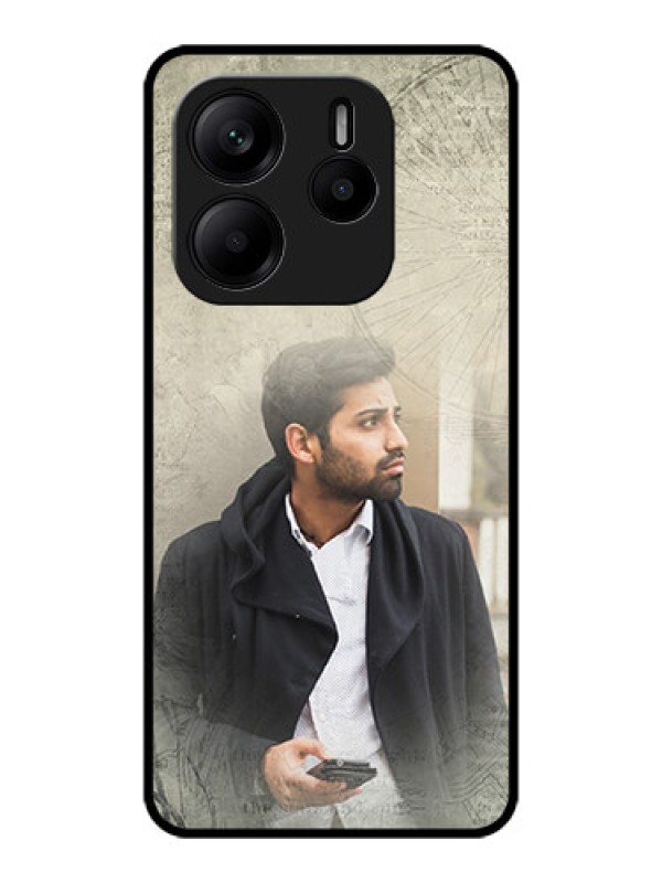 Custom Redmi Note 14 SE 5G Custom Metal Phone Case - With Vintage Design