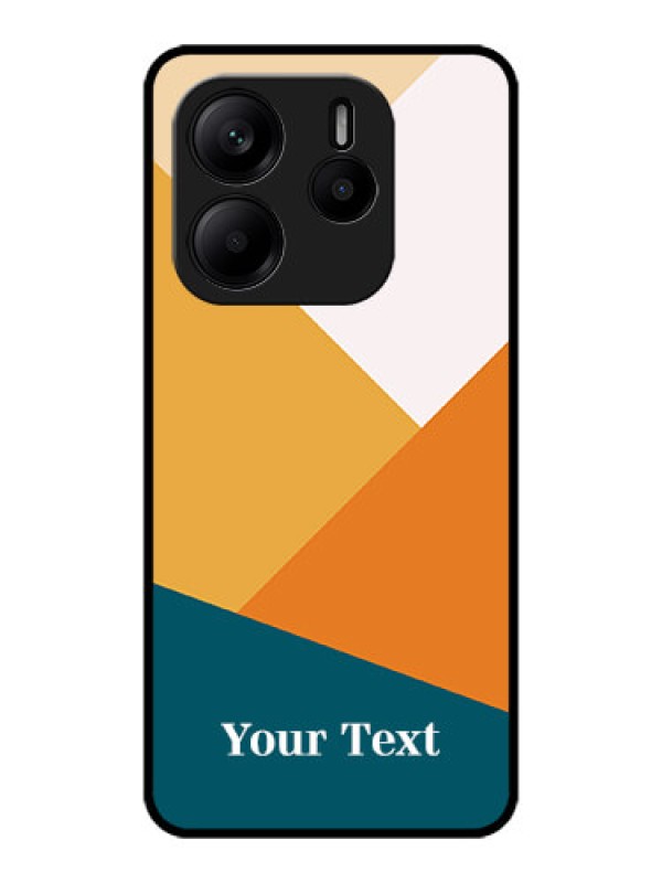 Custom Redmi Note 14 SE 5G Custom Metal Phone Case - Stacked Multi - Colour Design