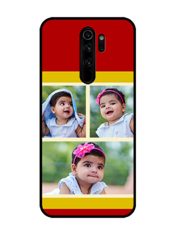 Custom Redmi Note 8 Pro Custom Metal Phone Case - Multiple Pic Upload Design
