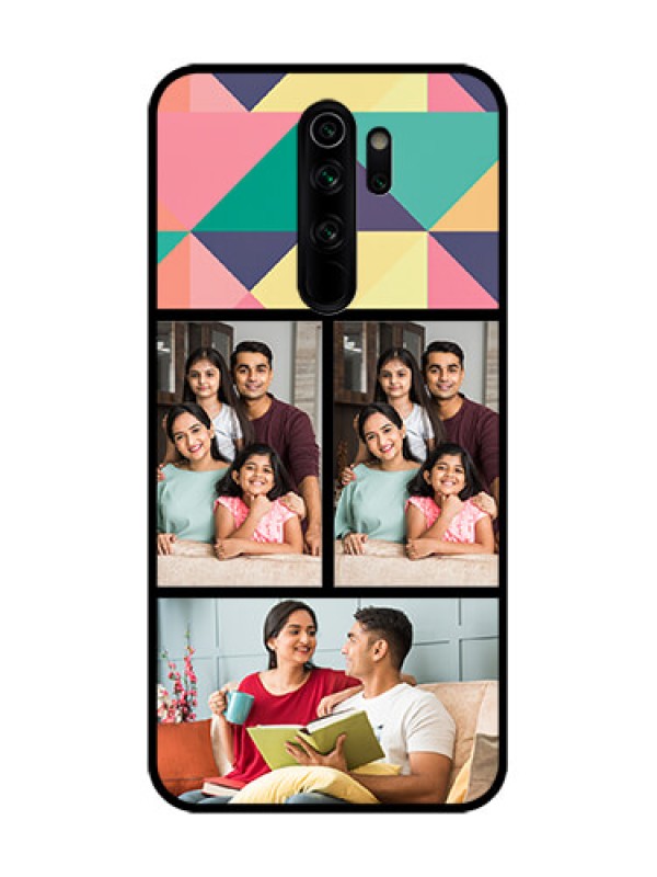 Custom Redmi Note 8 Pro Custom Metal Phone Case - Bulk Pic Upload Design